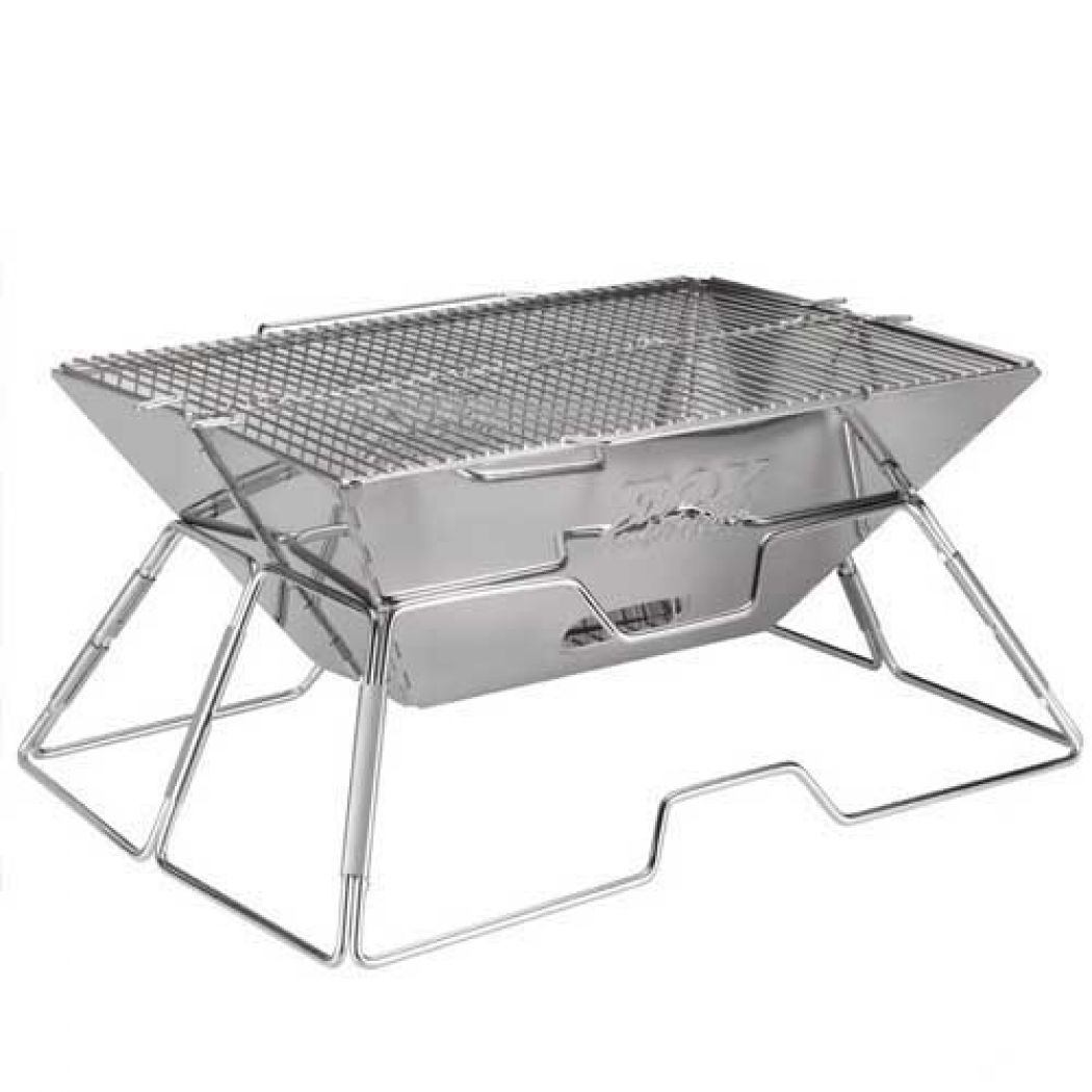 Large Folding Charcoal Stainless Steel BBQ Grill